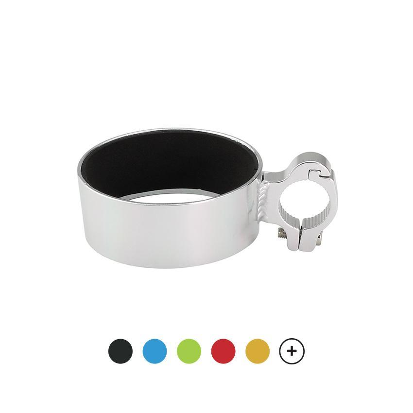 Silver Cup Holder Featured - Other colors: black, blue, green, red, gold, and MORE!