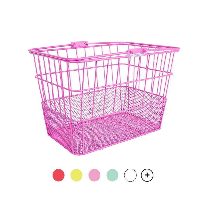 Pink Featured Basket - Other colors: red, yellow, pink, green, white, and MORE!