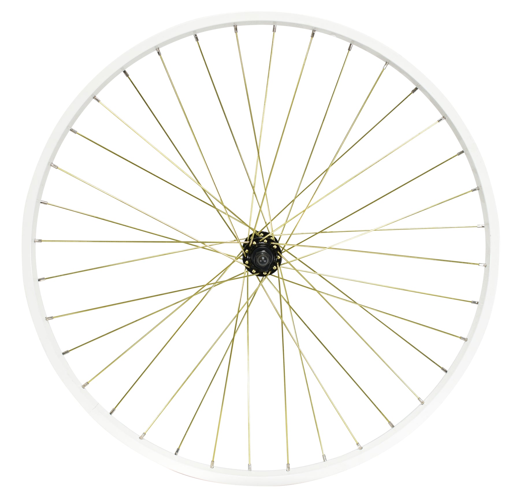 White & Gold Wheels