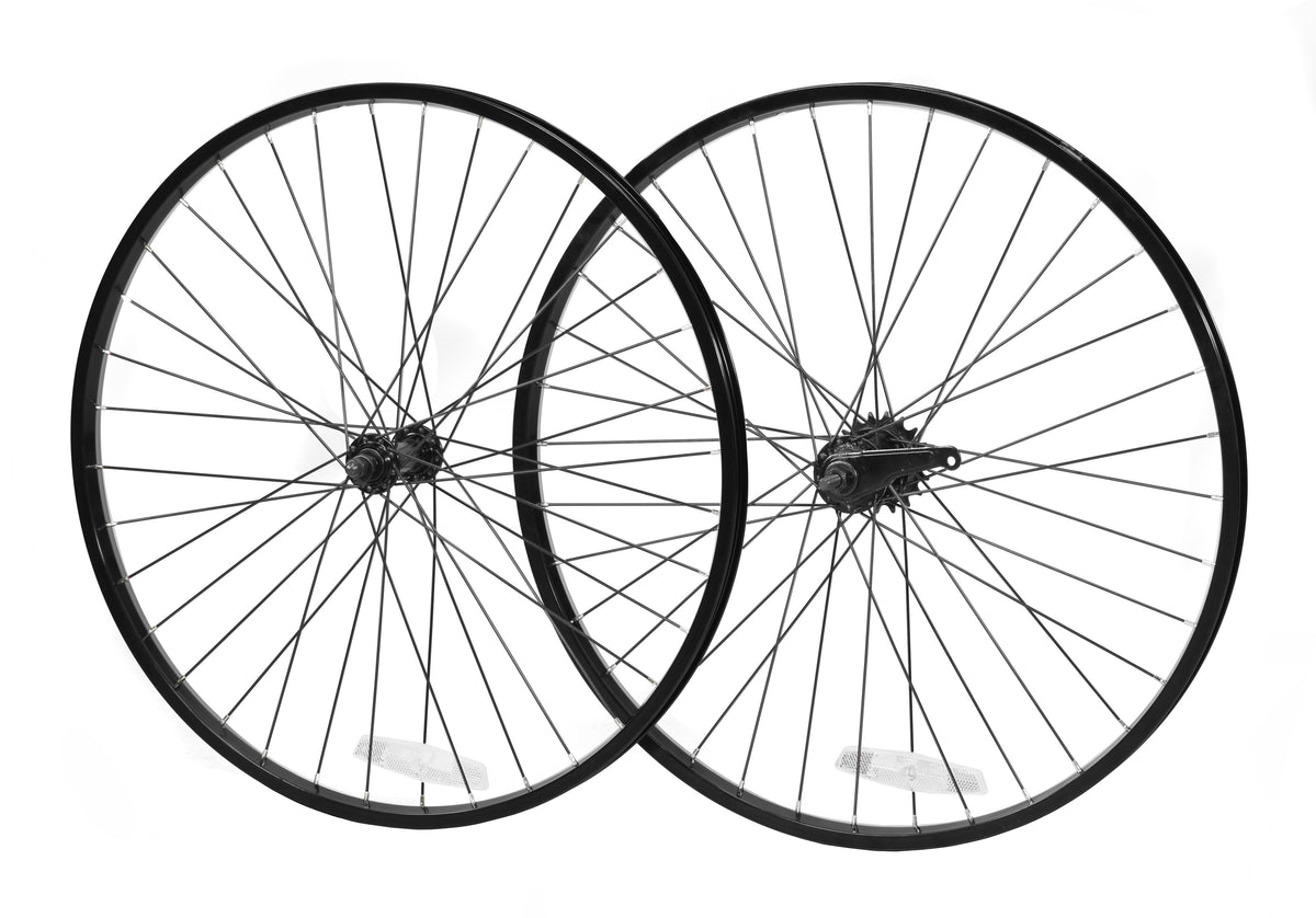 Black Bicycle Wheelset